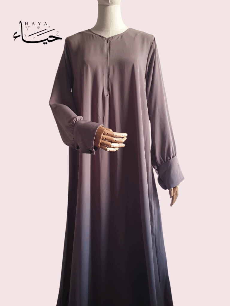 Abaya Amerah - Gray